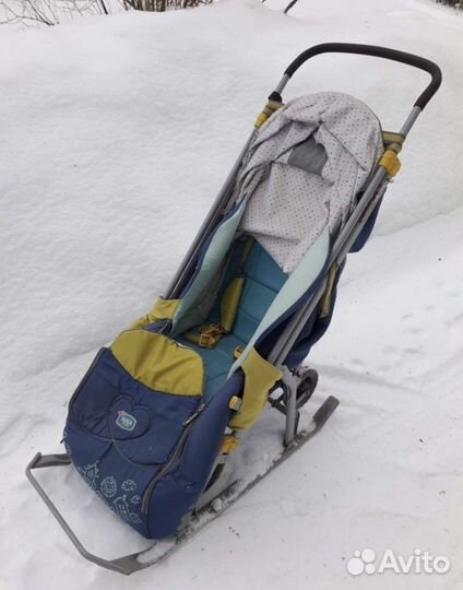 Санки коляска