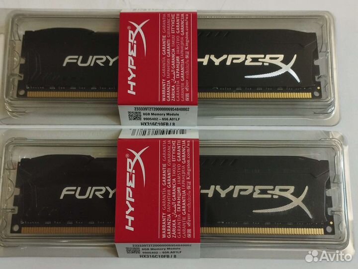 Ddr3 8Gb Fury HyperX