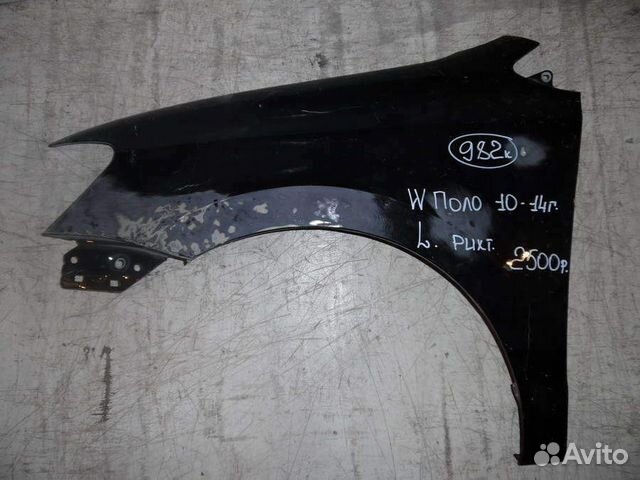 Крыло переднее Volkswagen Polo V 10-13Г 982К