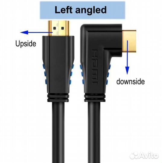 Кабель hdmi угловой 1,5м