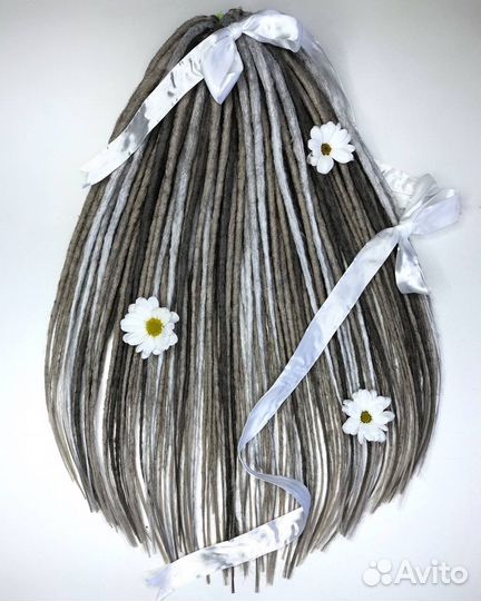 Афрокосы, дреды