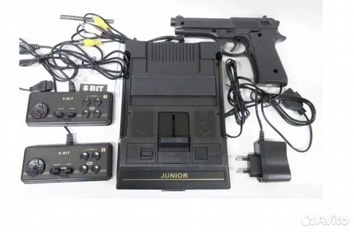 Игровая приставка 8-bit Subor + 440 игр + пист