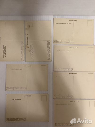 Старинные открытки США