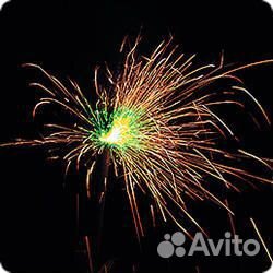 Цветной бенгальский огонь 300 мм