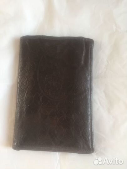 Винтажное портмоне из натуральной кожи