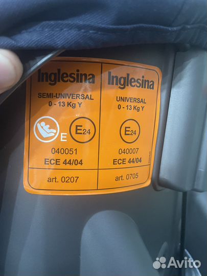 Автокресло inglesina