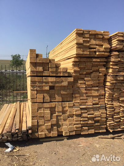 Доска обрезная, брус
