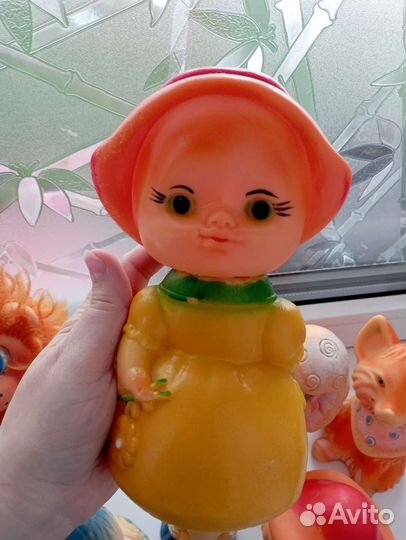 Резиновые игрушки СССР