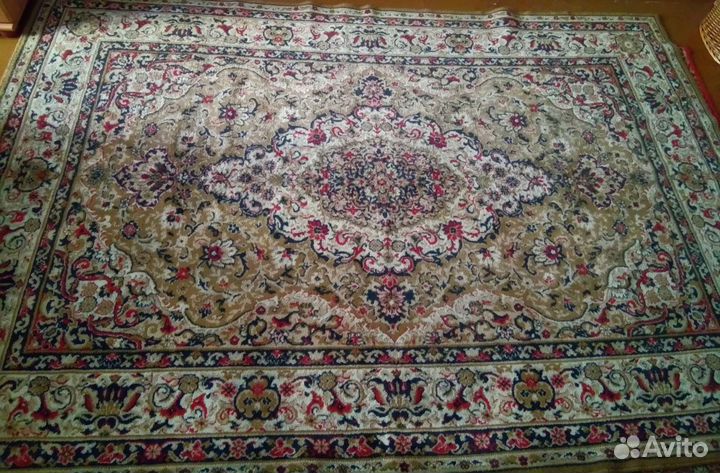 Ковер натуральный шерстяной 2 х 3 м