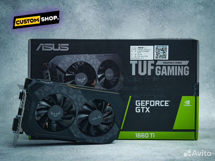 Asus GTX 1660 Ti TUF Gaming EVO 6Gb
