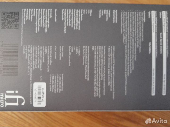 IFi Micro iDSD Signature цап и усилитель