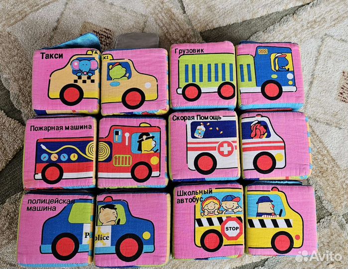 Развивающие кубики K's kids