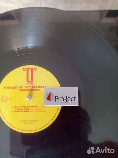 Виниловый проигрыватель pro ject