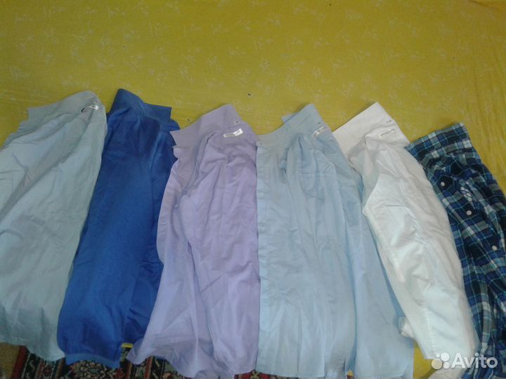 6 рубашек мальч