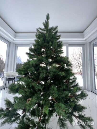 Ель искуственная с шишками 230