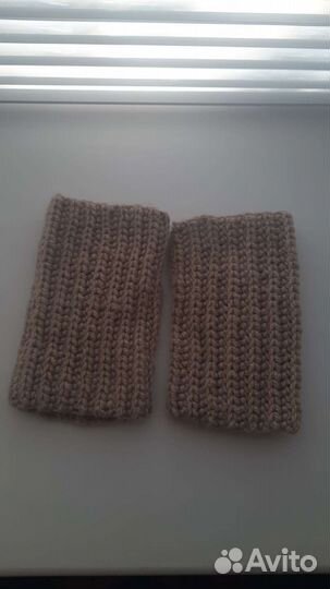 Митенки вязаные