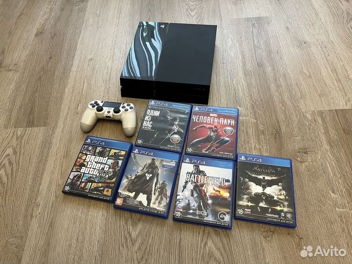 Sony playstation 4 бу вместе с играми