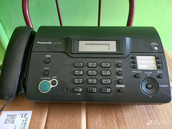Факс panasonic