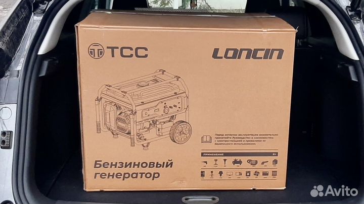 Бензиновый генератор 380/220 В TSS 8 кВт