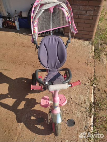 Детский трехколесный велосипед бу