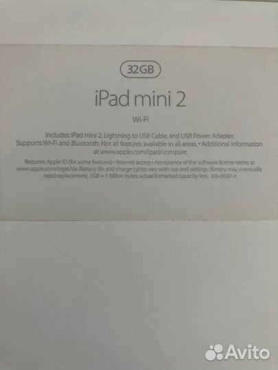 iPad mini 2 32gb wifi