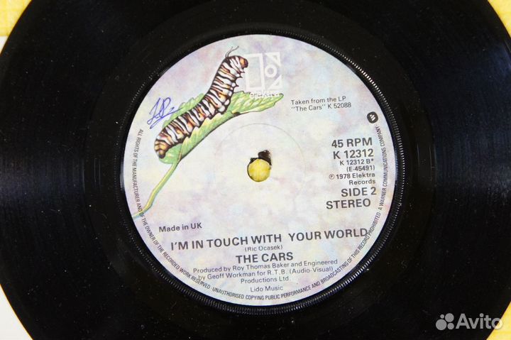 The Cars - Just What I Needed (UK-1978-7