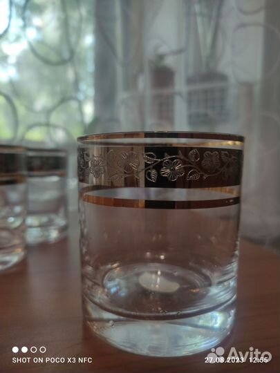 Стаканы Чехословакия 6 шт