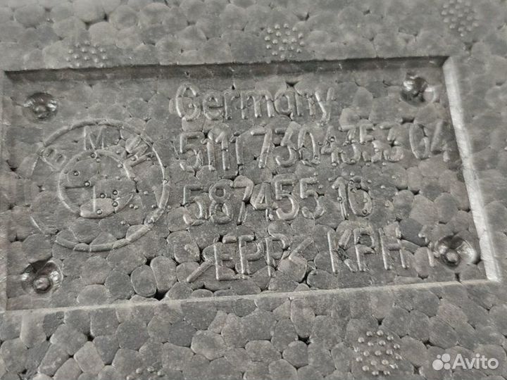 Абсорбер бампера передний Bmw 7 F01 N55B30A 2012