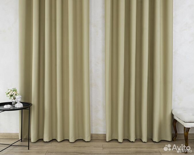 Комплект штор блэкаут Марсель Дюна