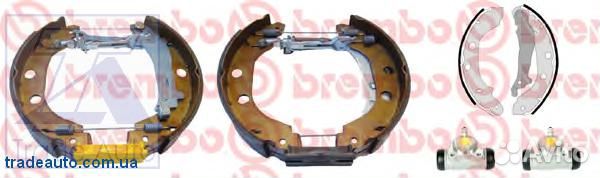 Brembo K 68 064 Комплект тормозных колодок