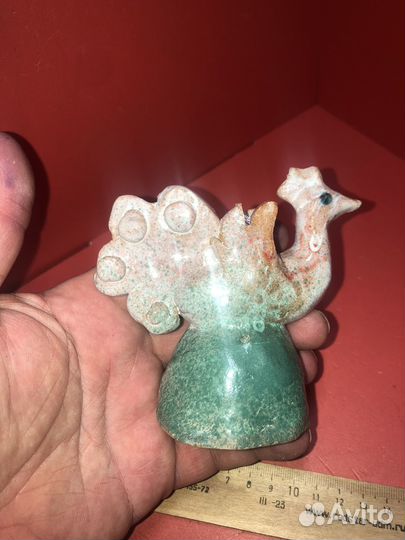 Народная игрушка Птица. Керамика