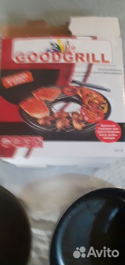 Гриль газ и сковорода