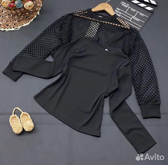 Двойка кофта+сетка для девочки, 134-152