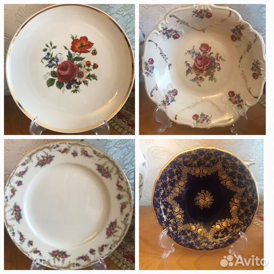 Конфетница на юбочке, тарелки