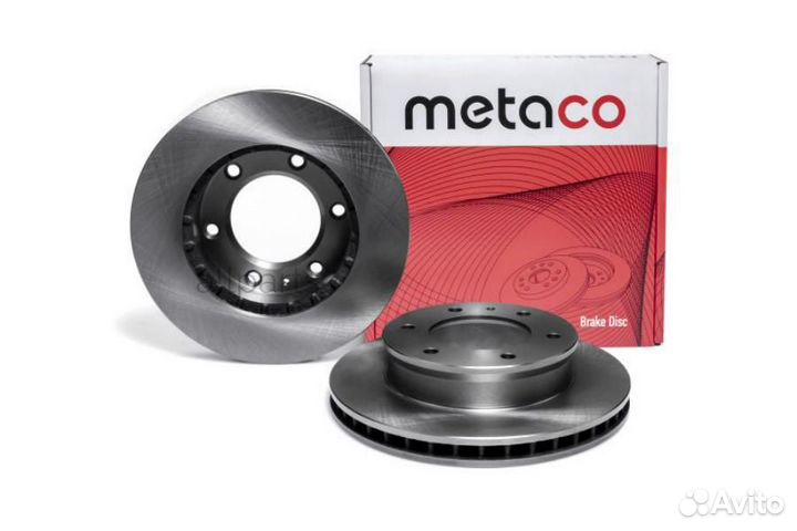 Metaco 3050-142 Диск тормозной передний вентилируе