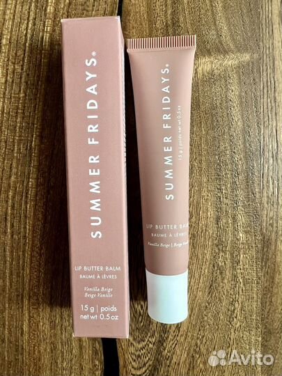 Summer Fridays Lip Butter Balm Vanilla Beige