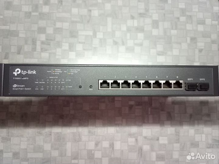 Poe коммутатор 8 портов Tp-Link T1500G-10MPS