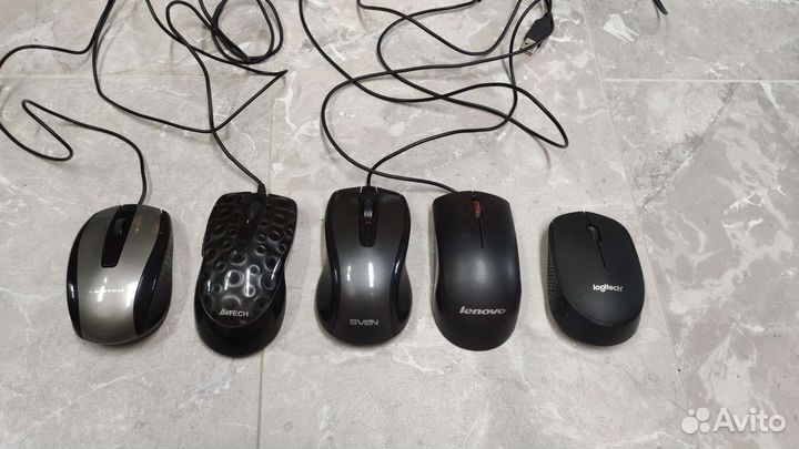 Компьютерная мышь проводная и беспроводная