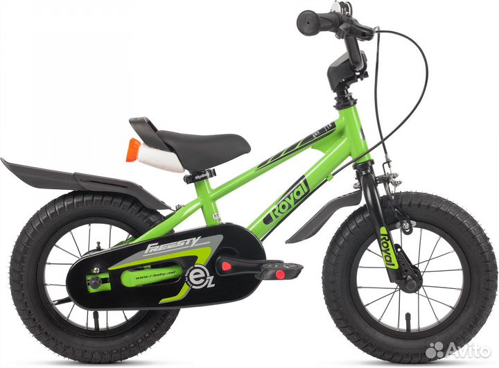 Велосипед Royal Baby EZ Freestyle 12 зеленый лайм