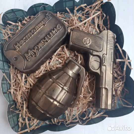 Мыло ручной работы для мужчин