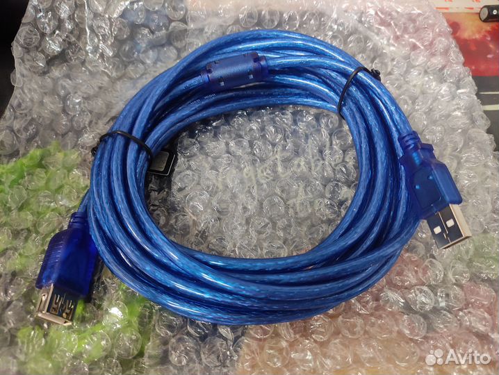 USB удлинитель 5 метровый в экране