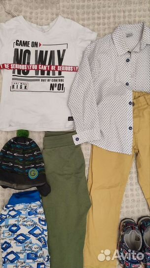 Вещи пакетом 4-5 лет 104-116