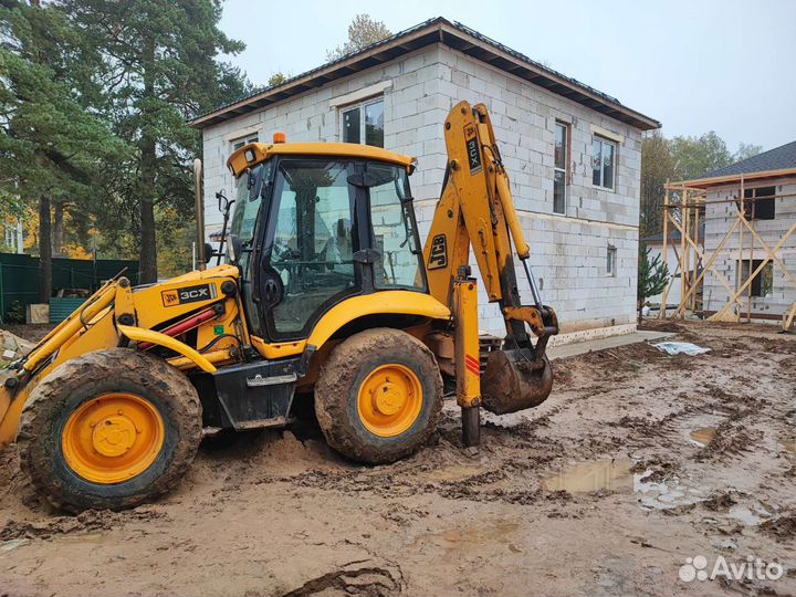 Экскаватор-погрузчик JCB 3CX-4WS-SM, 2003