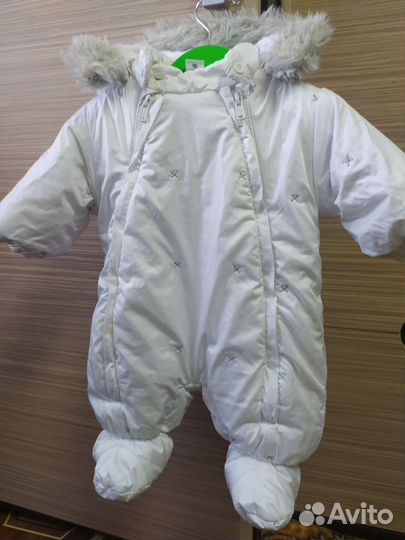 Комбинезон 56р.для новорожденного демисезонный