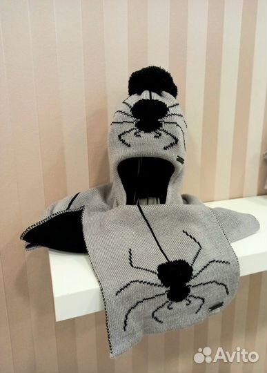 Шапка и шарф для мальчика новая IL Trenino(Италия)