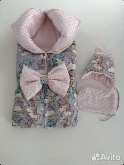 Конверт на выписку для девочки