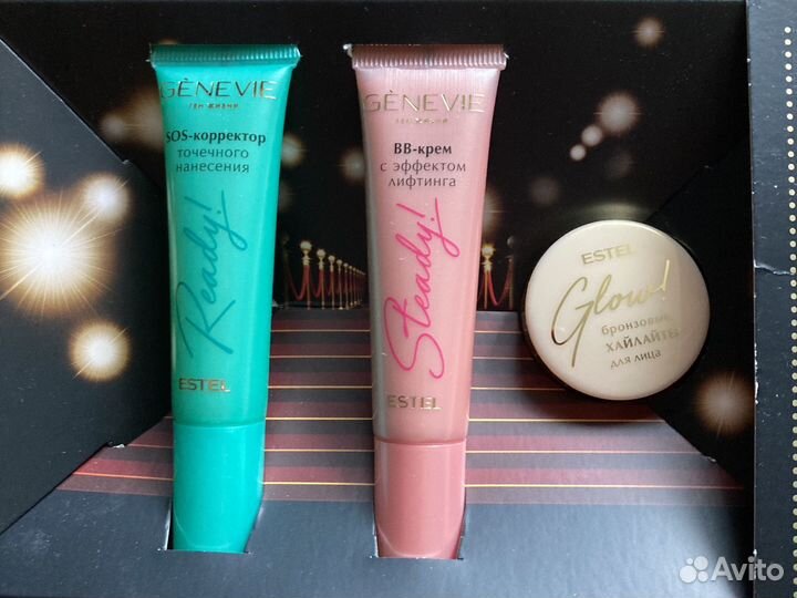 Вв крем хайлайтер корректор Estel визаж лица