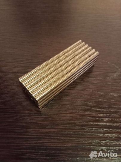 Магниты неодимовые 5мм*1,5мм (100 шт.)