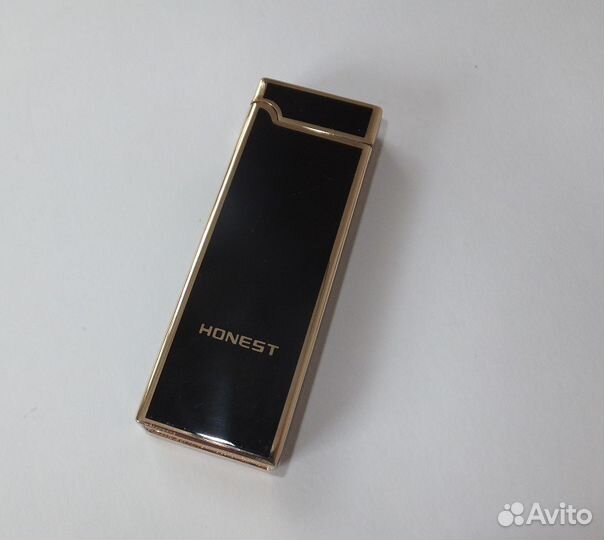 Электродуговая зажигалка USB Honest черная