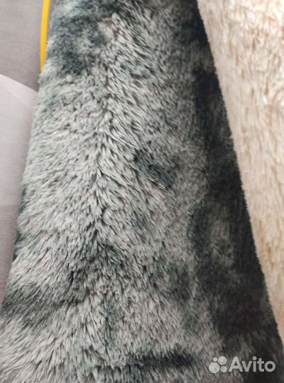 Пушистый меховой ковёр 120 х 160 см